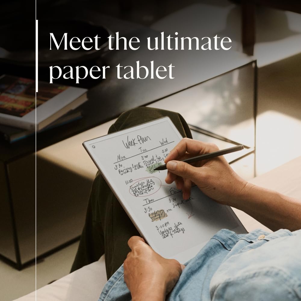 Remarkable Paper Pro 11,8 Incluye Pen Plus Y Funda Cuero Negro