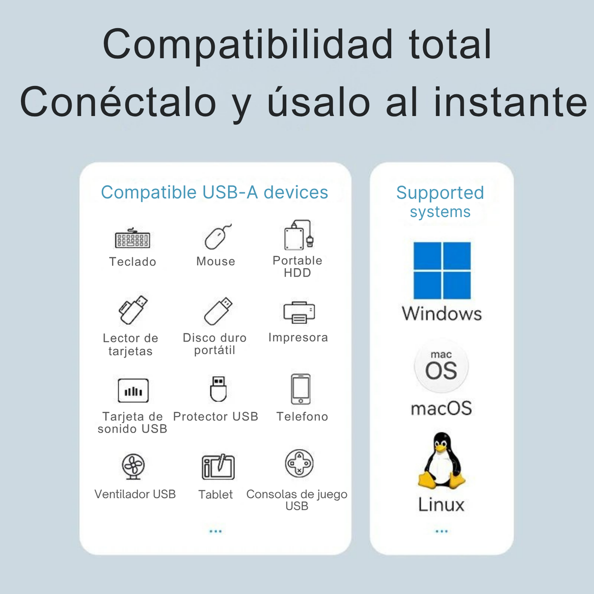Adaptador Usb 3.0 Vention Hub 4 En 1 Multipuerto Laptop P Negro