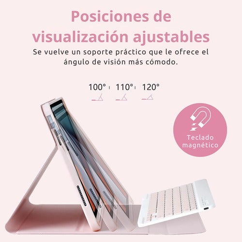 Carcasa iPad 5/6 Gen 9.7 Con Teclado + Lamina Paperlike – foto 5