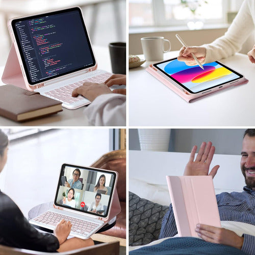 Carcasa iPad Air 4/5 Gen 10.9 Con Teclado + Lamina Paperlike – foto 8