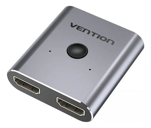 Switch HDMI 2.0 Vention 4K 60Hz Bidireccional 2x1 1x2 Metálico AFUH0