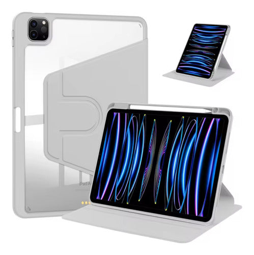 Funda Rotativa Para iPad Todos Modelos + Lamina Paperlike – foto 1