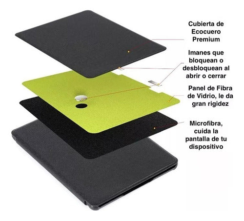 Funda Origami Kindle Paperwhite 11va Gen 6.8" + Lámina + Lápiz