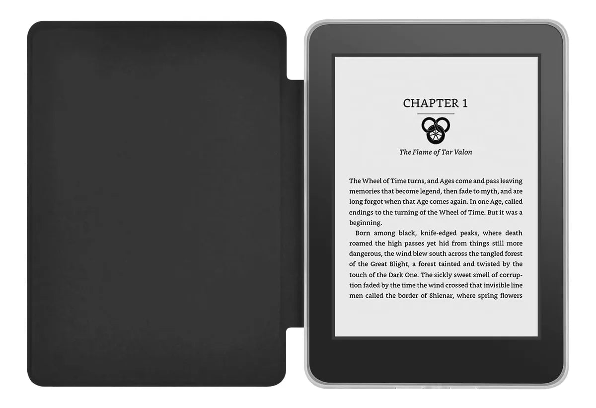 Funda Premium Negra Tapa Transparente + 2 Micas Para Kobo Clara Colour – foto 5