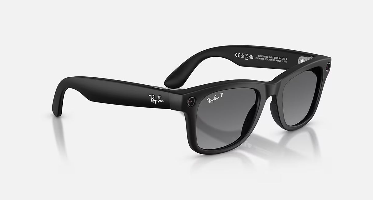 Ray-Ban Meta Wayfarer Gen 2 con parlantes open-ear de alta fidelidad para llamadas y música sin tapones