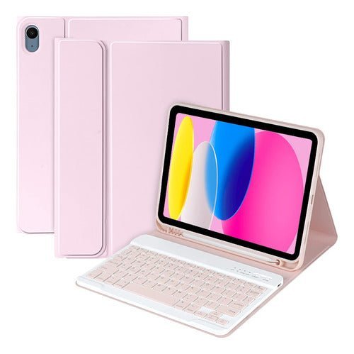 Carcasa iPad Air 4/5 Gen 10.9 Con Teclado + Lamina Paperlike - Laru