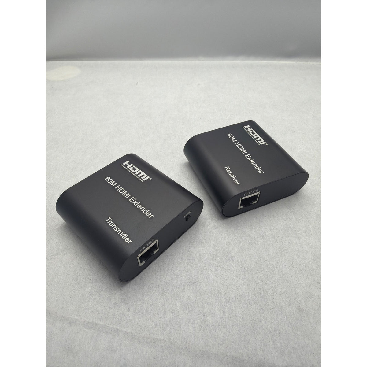 Extensor HDMI 60m puertos RJ45 Cat5e/6 y botón EDID
