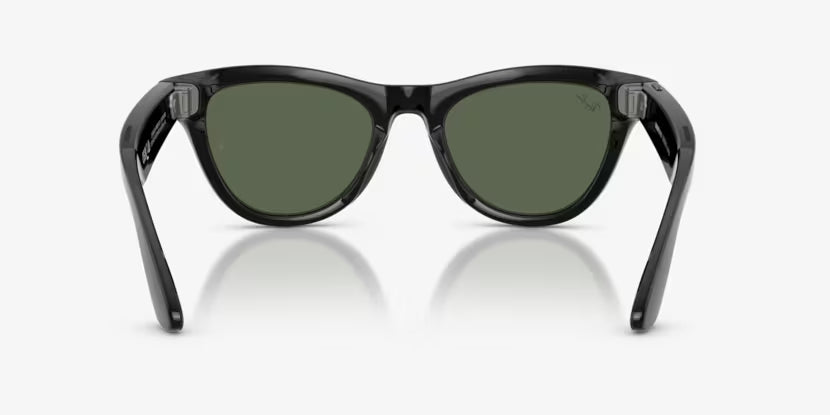 Gafas inteligentes Ray-Ban Meta Skyler con lentes verde G-15 y protección UV 400 estilo cat-eye