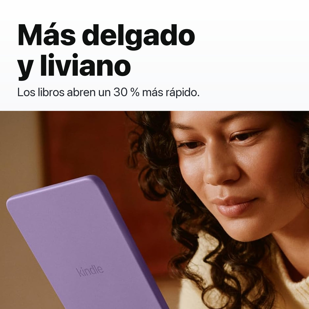 Kindle 2026 color Morado Ube - diseño y resistencia