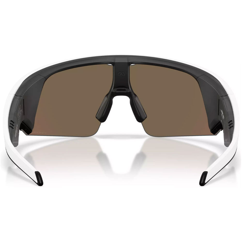 Lente Prizm Rose Gold Oakley Meta Vanguard mirror dorado rosado para golf running ciclismo y triatlón