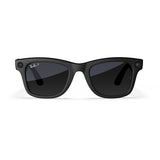 Ray-Ban Meta Wayfarer negro mate vista de frente