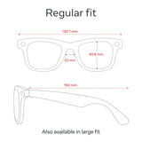 Ray-Ban Meta Wayfarer guia de tallas regular fit