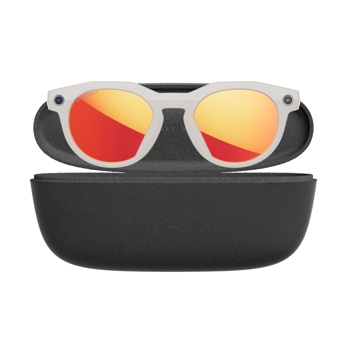 Oakley Meta HSTN Lentes Inteligentes IA Cámara 12MP Prizm Ruby