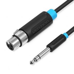Cable Micrófono Xlr(macho)-plug Premiun Vention – foto 1