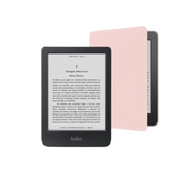 E-reader Kobo Clara BW 6'' HD 16GB Negro + Mica + Funda Resistente Al Agua