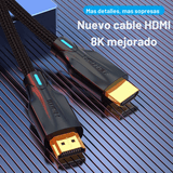 Cable Hdmi Macho A Hdmi Macho 8k 60hz 4k 120hz 1,5m