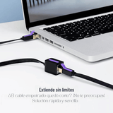 Cable Ethernet Cat7 Vention 3 M 10 Gbps Plano Rj45 Cable Ext