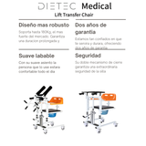 Silla de Transferencia Multifuncional Hidraulica y Elevador de Pacientes Para Cama, Baño y Silla de Ruedas