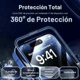 Lamina De Vidrio Vention Antiburbujas Y AntiPolvo iPhone