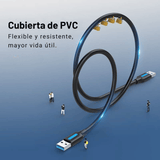 Cable USB 3.0 Macho a Macho Vention 3M 5Gbps Alta Velocidad