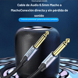 Cable De Audio Vention P10 6.5mm Negro 10m