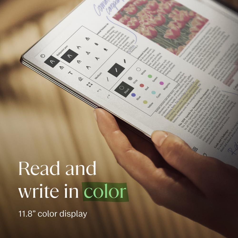 reMarkable Paper Pro 11,8″ + Marker Plus – Tablet de papel digital