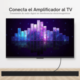 Cable Óptico Vention 1m Toslink Hi-fi Smart Tv Home Theater