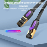 Cable Ethernet Cat7 Vention 3 M 10 Gbps Plano Rj45 Cable Ext
