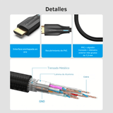 Televisor Cable Hdmi 2.1 Fullhd 4k 8k 3d Premium Gamer De 5 M Vention Agregar a favoritos