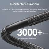 Cable Hdmi Trenzado Vention 1m Macho A Macho 4k Full Hd 1080p Video