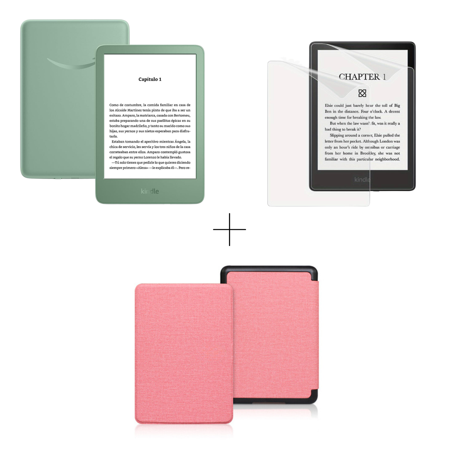 Nuevo Kindle Matcha 2024 16gb 11va Gen 6.0 PuLG + Funda + Mica +