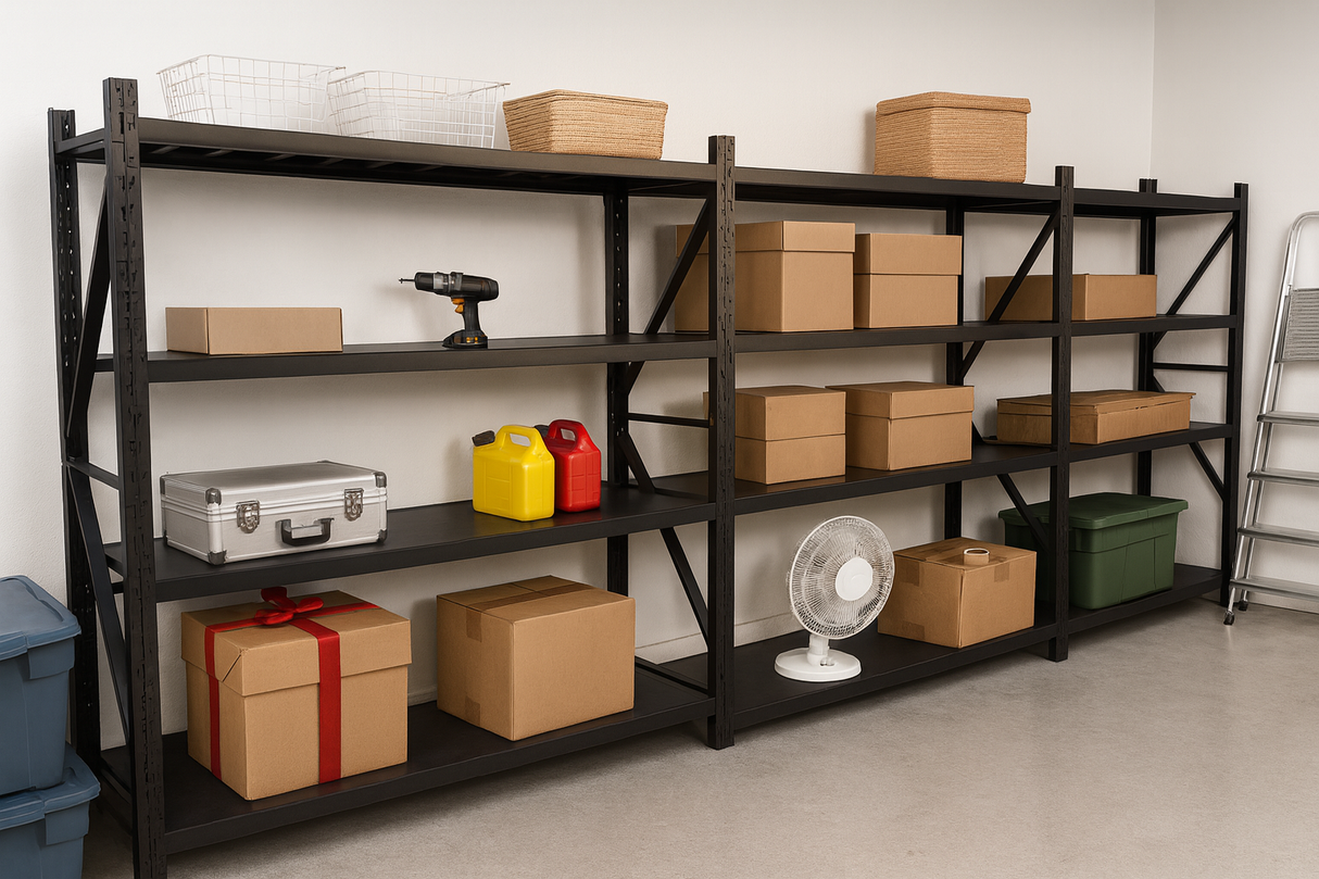 Estante Metálico Laru Racks 600x60x200cm 3600kg Heavy Duty  Irving