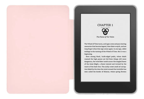 Funda Premium Rosa Tapa Transparente + 2 Micas Para Kobo Clara Colour – foto 5