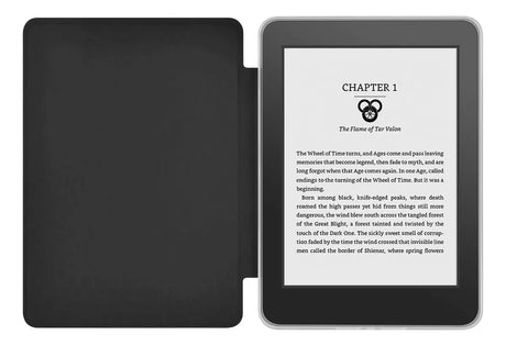 Funda Premium Negra Tapa Transparente + 2 Micas Para Kobo Clara Colour – foto 5