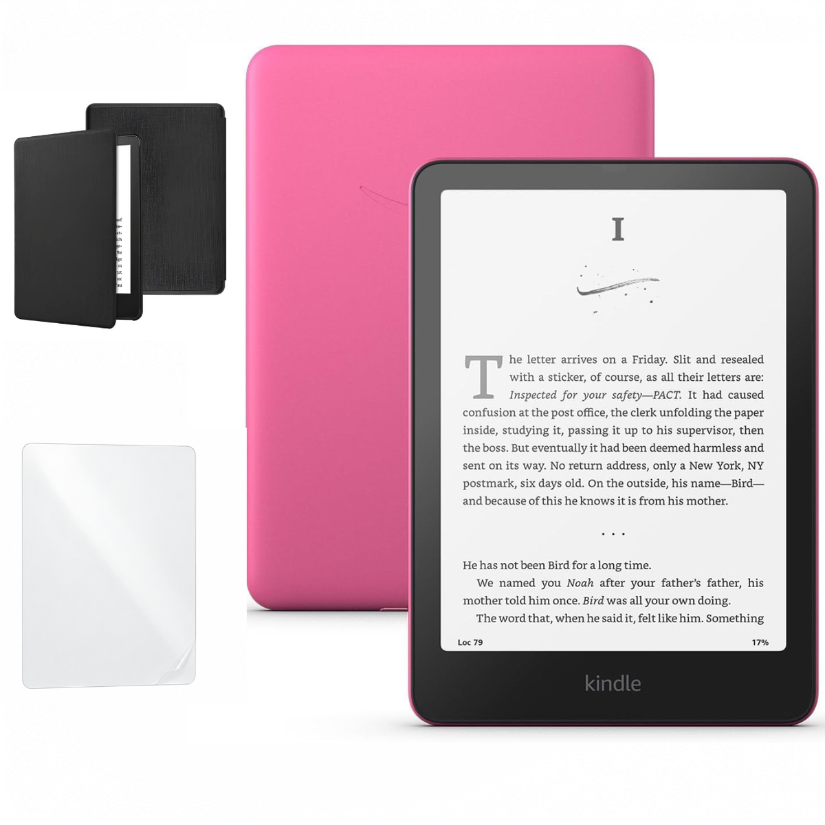 Kindle Paperwhite 2025 16GB 7" 12ª Gen + Funda Premium + Mica Protectora