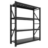Estante Metálico Industrial 200x50x120cm 400kg Heavy Duty - Laru Racks Creta