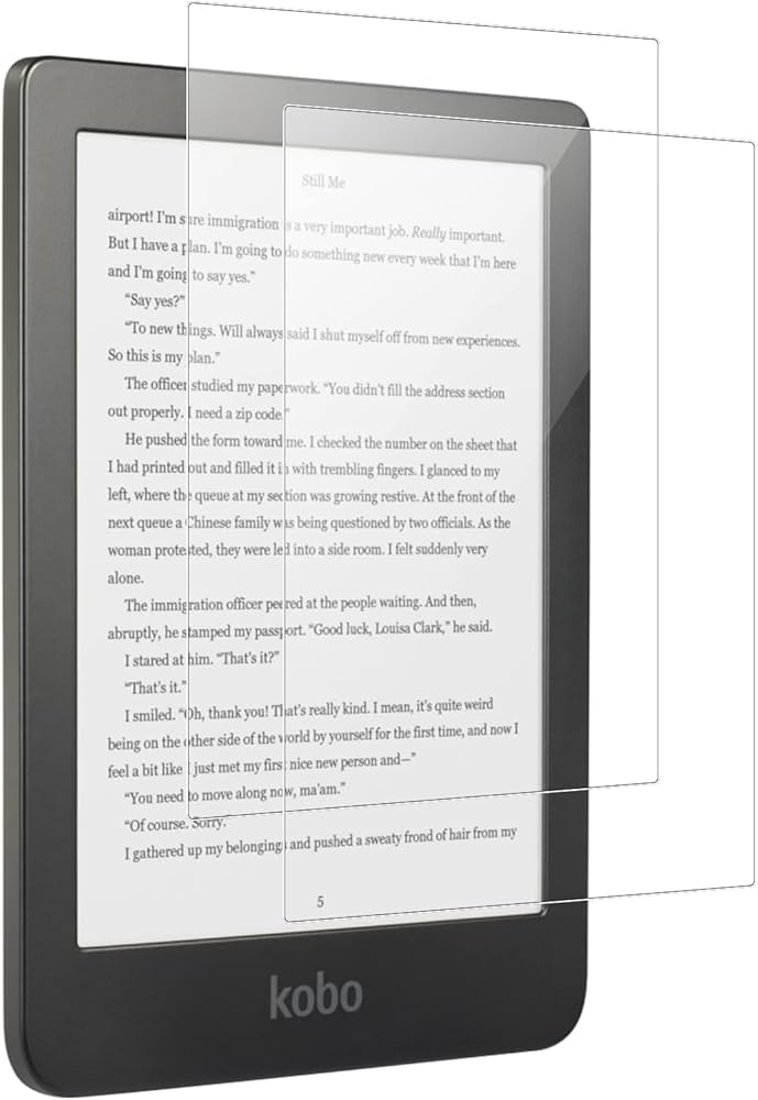 Kobo Clara Bw Hd 6.0 Negro + Funda Transparente Premium Y 2 Micas