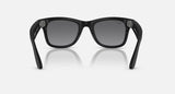 Gafas inteligentes Wayfarer Ray-Ban Meta con lentes grafito polarizadas y protección UV 400
