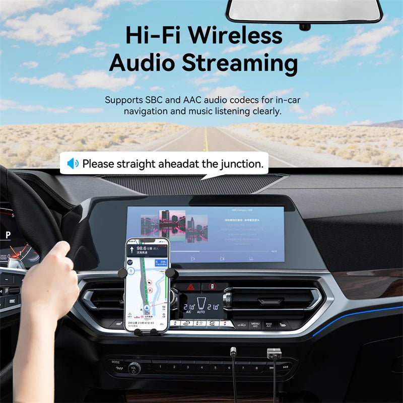 Adaptador Bluetooth 5.4 Auto Audio Usb Vention 1.5m Premium - Laru
