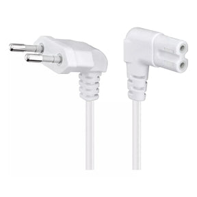 Cable De Poder Tv Blanco 2 - 10 metros Premium - Laru
