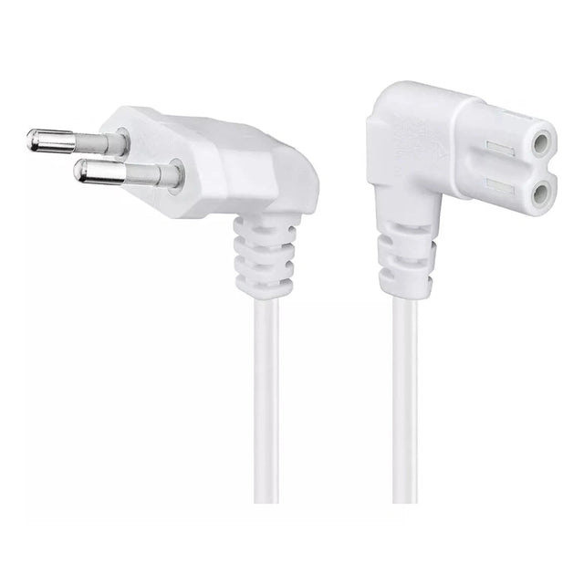 Cable De Poder Tv Blanco 2 - 10 metros Premium - Laru