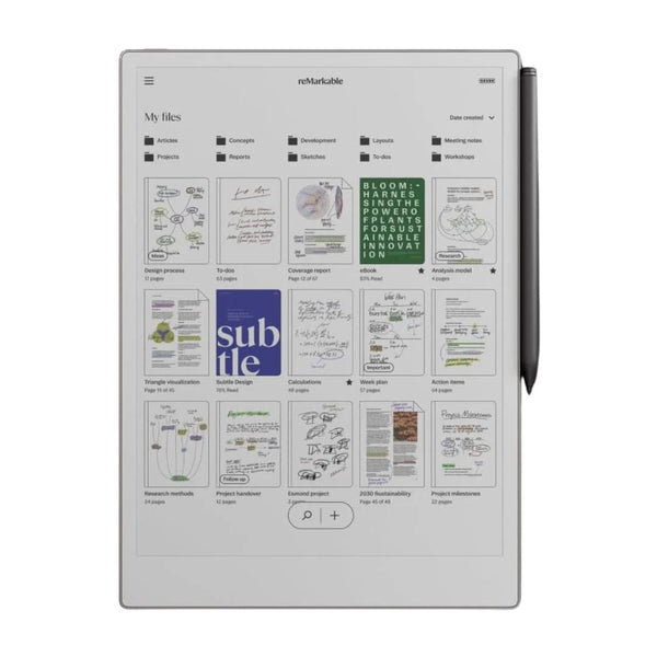 reMarkable Paper Pro 11,8″ + Marker Plus – Tablet de Papel Digital