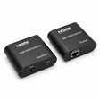 Extensor HDMI 60 m por cable de red Cat5e/6 DIETEC, transmisor y receptor
