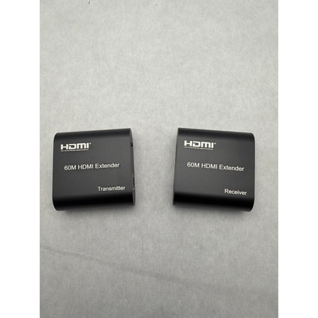 Extensor HDMI 60m par transmisor y receptor vista superior