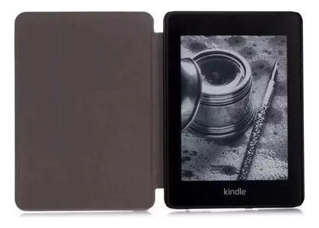 Funda Kindle Paperwhite ebook marron ecocuero premium