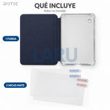 Qué incluye: 1 funda DIETEC azul marino y 2 micas mate para Kobo Clara