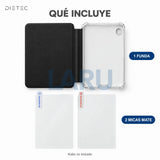 Qué incluye: 1 funda DIETEC negro y 2 micas mate para Kobo Clara