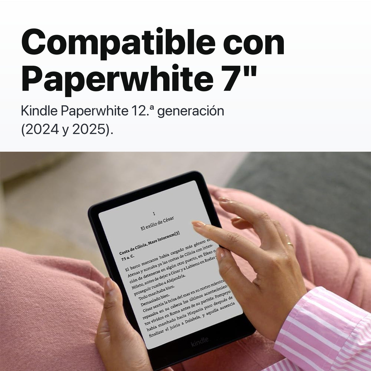 Compatible con Kindle Paperwhite 12 generación 7 pulgadas