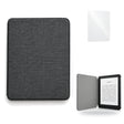 Funda premium microfibra negra para Kindle Paperwhite 2024 de 7 pulgadas con mica