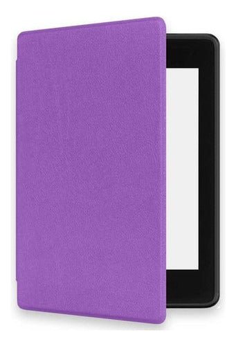 Funda Smart Kindle 2022 6.0 11va Gen Lujo Microfibra +lamina - Laru